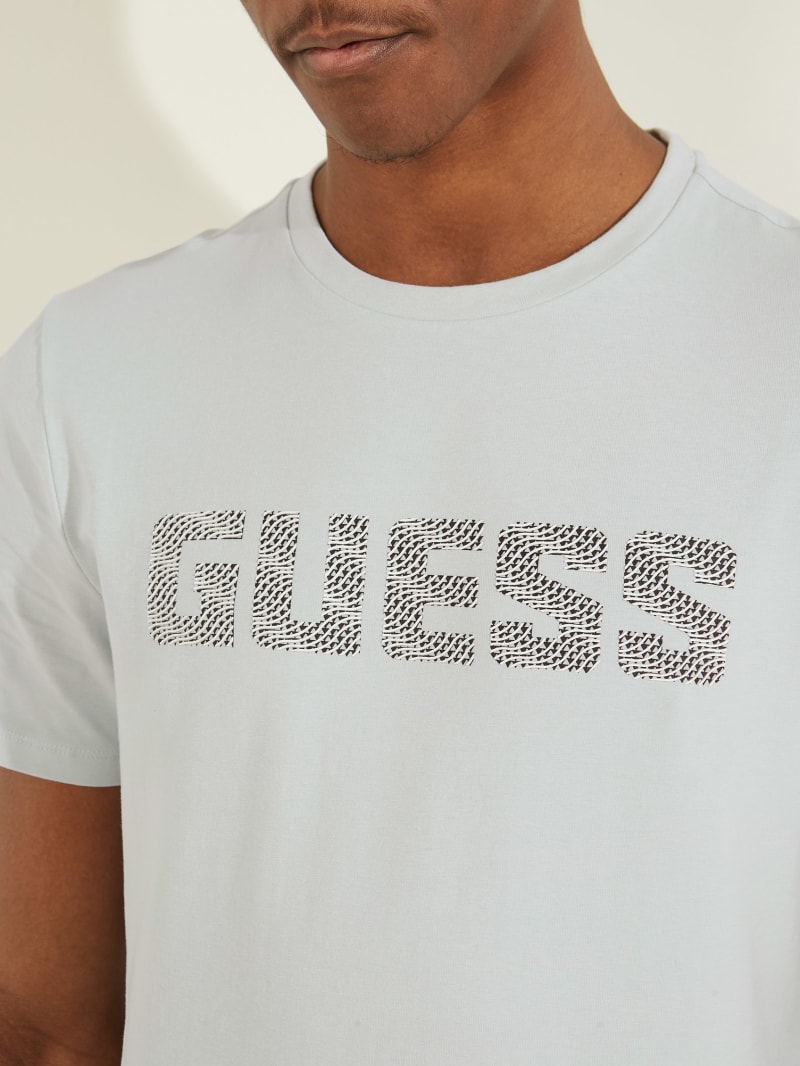 Guess Magick Logo Tee T-shirts Heren Grijs | 0752-VWOFG