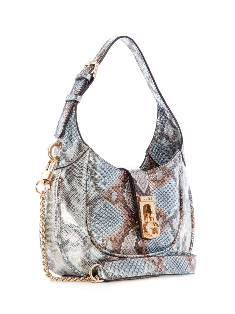 Guess Maimie Python Mini Tassen Dames Metal | 3962-RVYJT