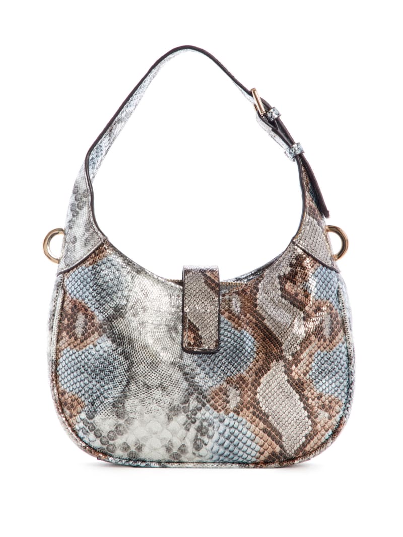 Guess Maimie Python Mini Tassen Dames Metal | 3962-RVYJT