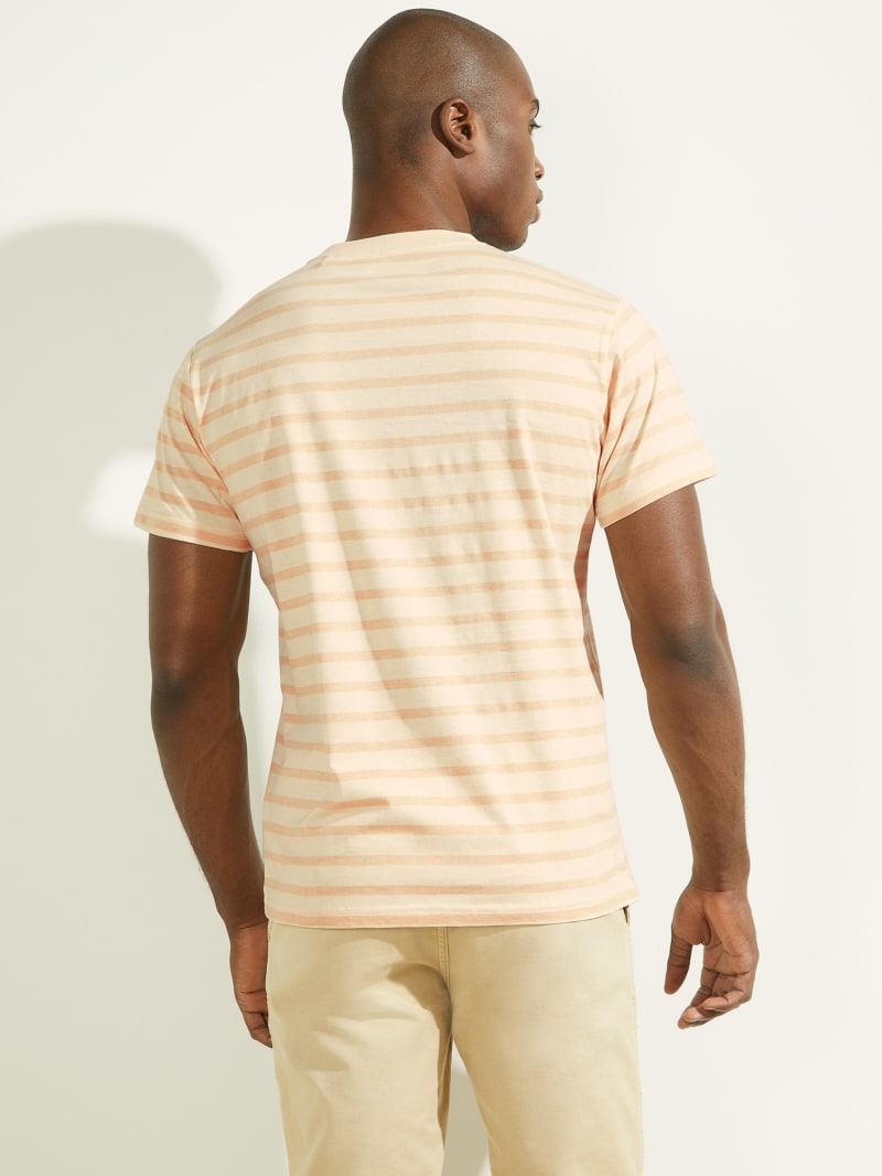 Guess Marlon Tee T-shirts Heren Beige | 3061-FVHLG