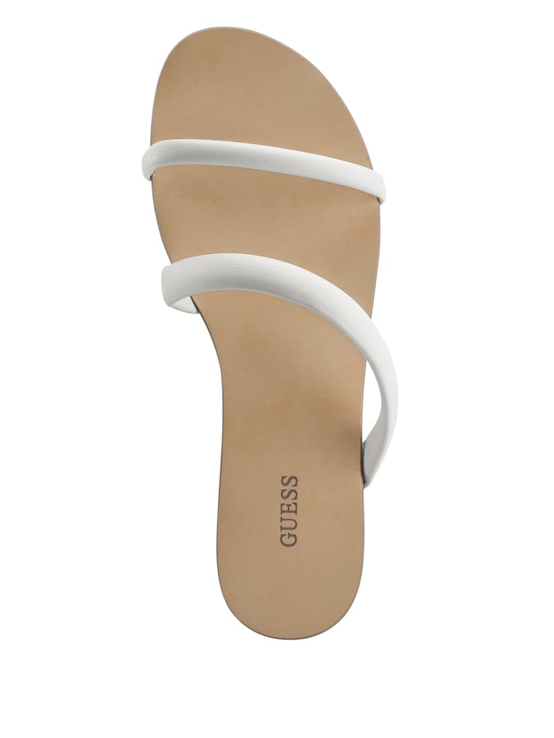 Guess Nerice Two-Riemen Sandalen Dames Khaki | 8726-FGEQD