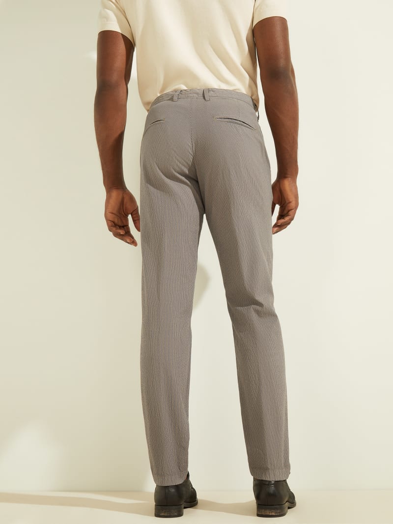 Guess New Original Chino Broek Heren Zwart | 7365-SNHEJ