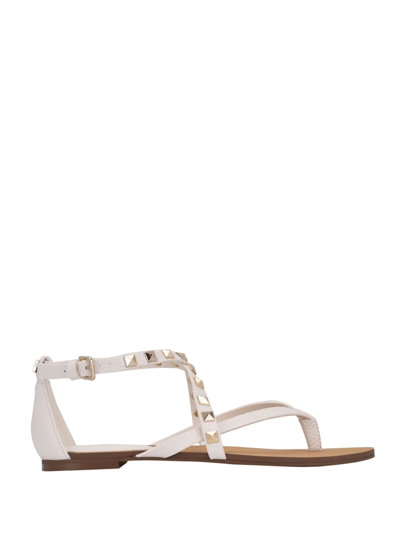 Guess Nizana Bandjes Stud Sandalen Dames Bruin | 0816-HKDEU