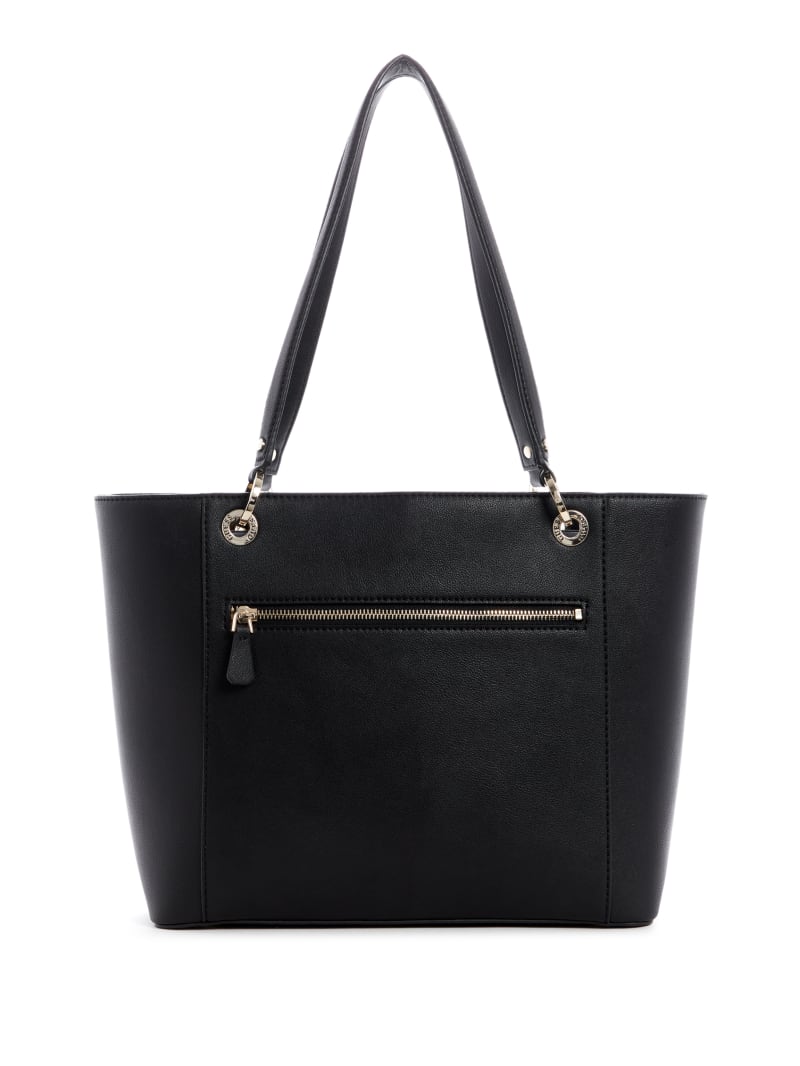 Guess Noelle Elite Tote Tassen Dames Zwart | 7812-BKOFW