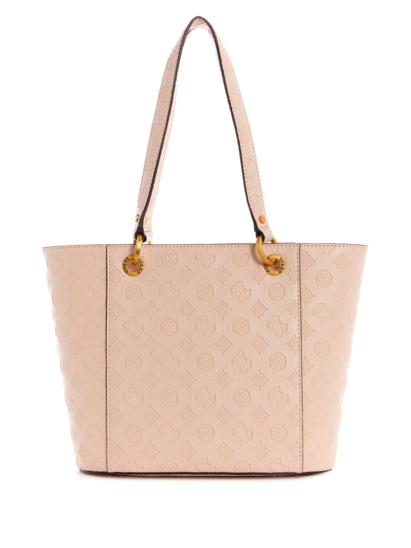 Guess Noelle Small Elite Tote Tassen Dames Roze | 1902-OTNFK