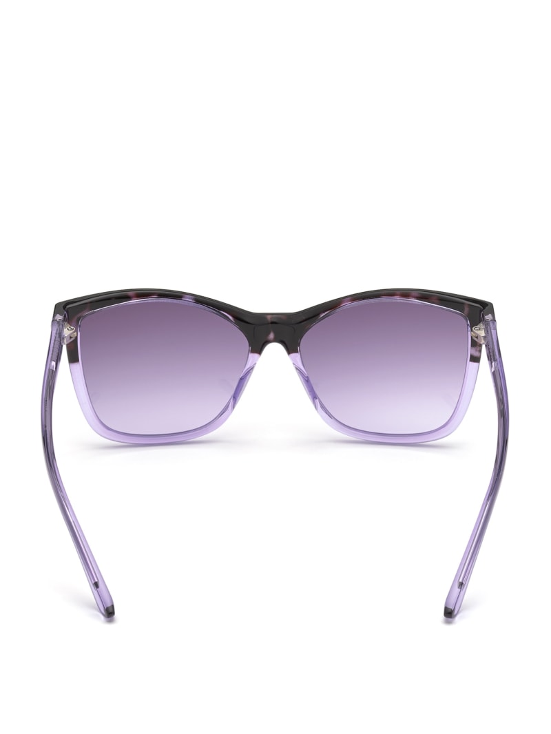 Guess Purple Square Zonnebril Dames Paars | 3980-RMCBH