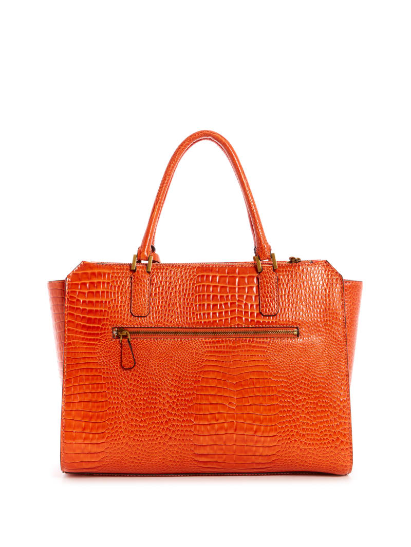 Guess Raffie Carryall Tote Tassen Dames Oranje | 3902-NJXCY