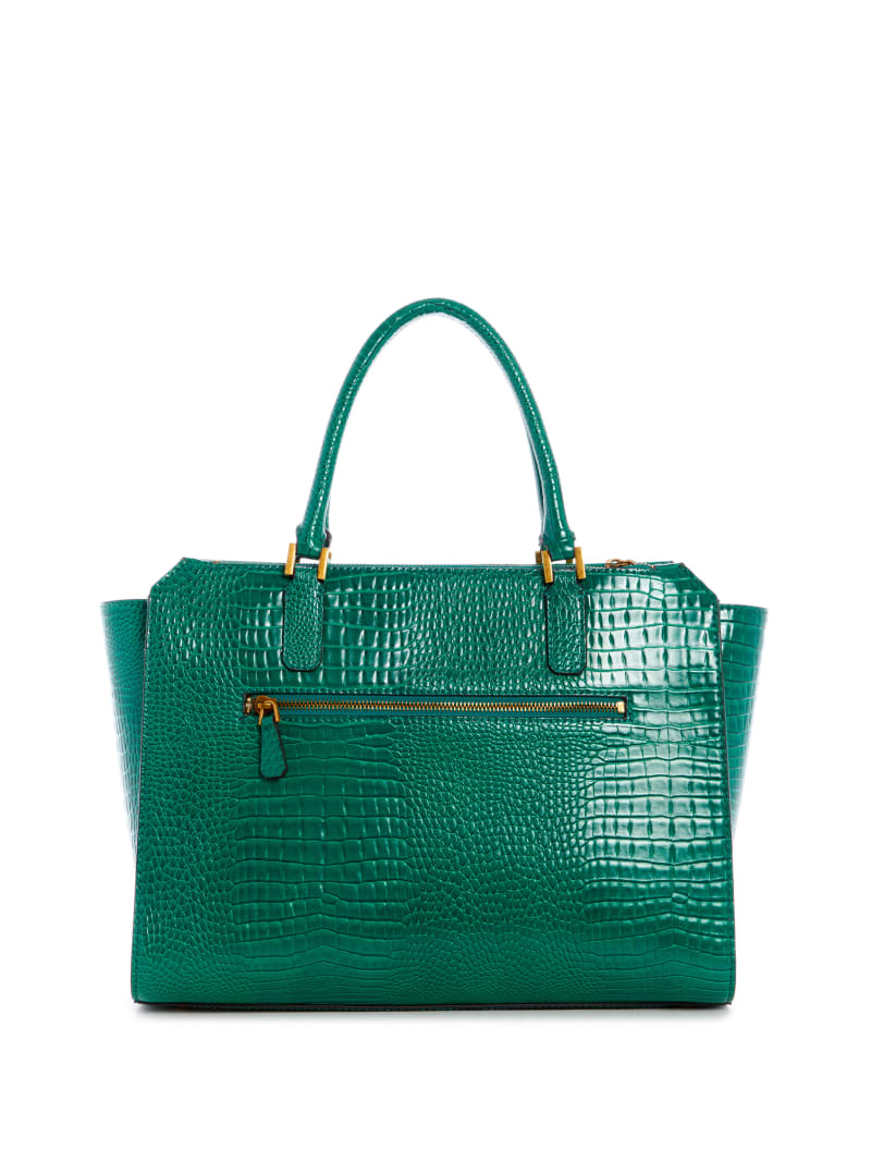 Guess Raffie Carryall Tote Tassen Dames Groen | 7830-YCDGX