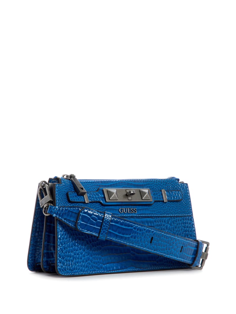 Guess Raffie Crossbodytassen Dames Blauw | 1367-EAGSK