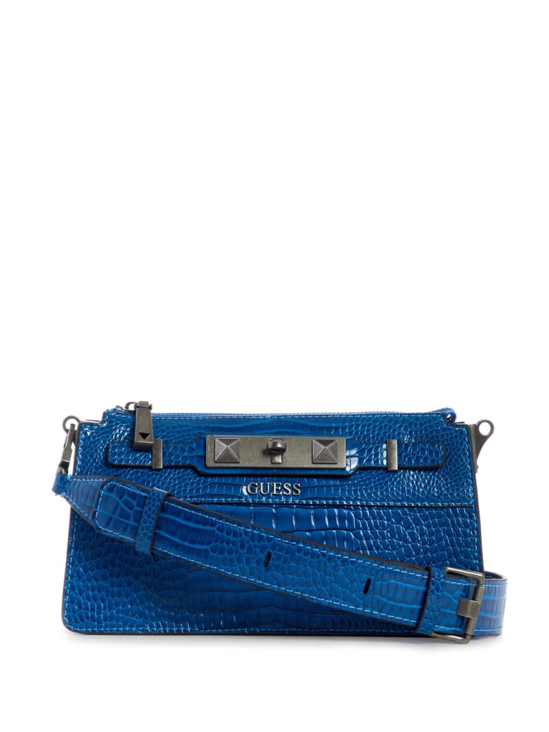 Guess Raffie Crossbodytassen Dames Blauw | 1367-EAGSK