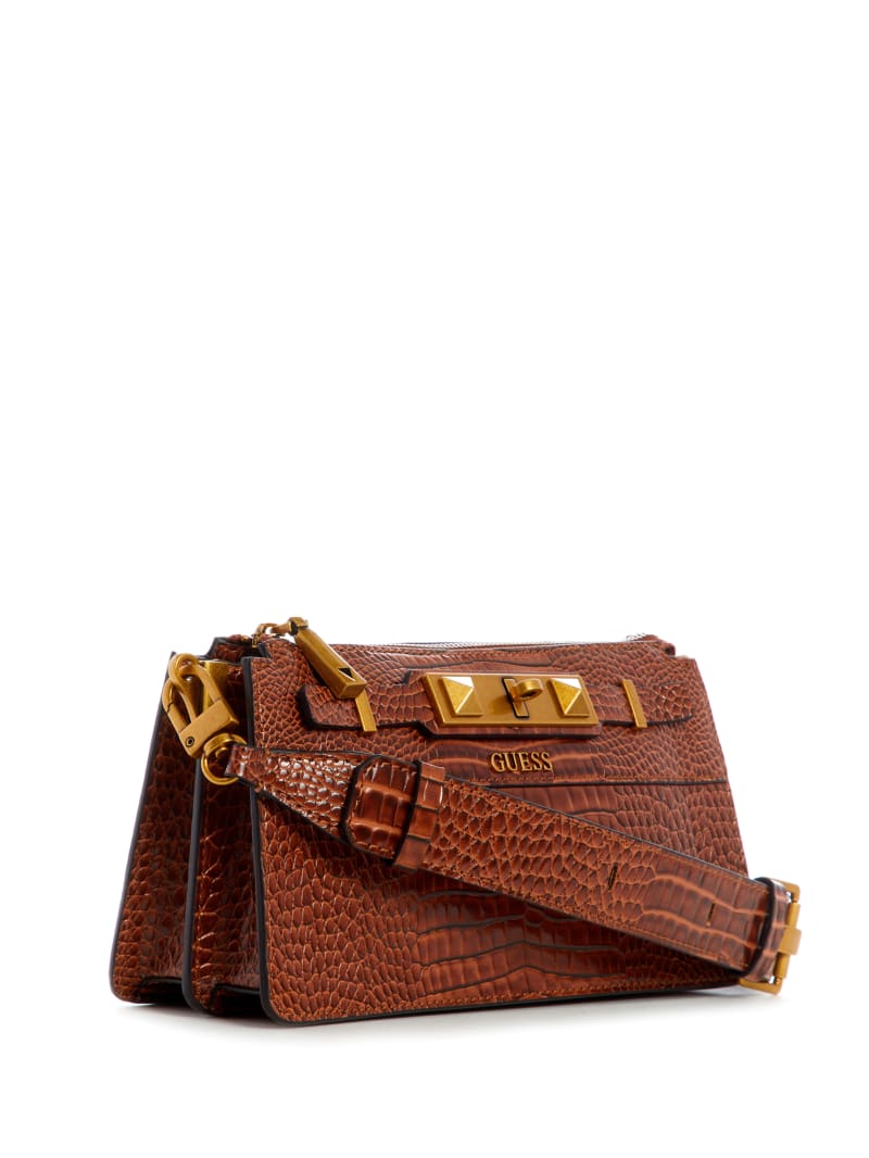 Guess Raffie Crossbodytassen Dames Bruin | 7024-YQACH