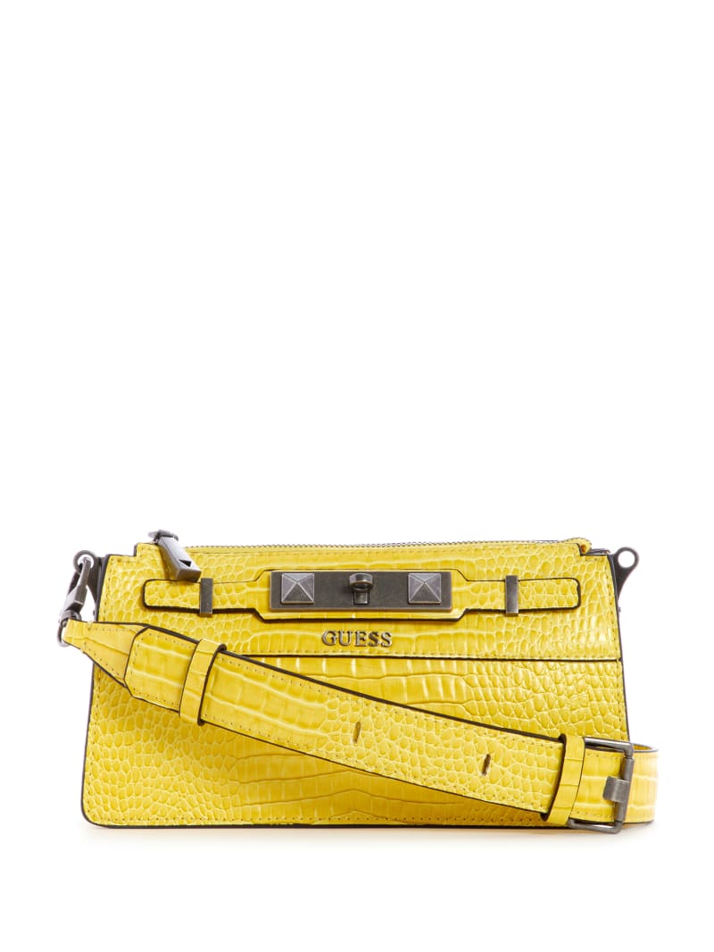 Guess Raffie Crossbodytassen Dames Geel | 4162-SKPZI