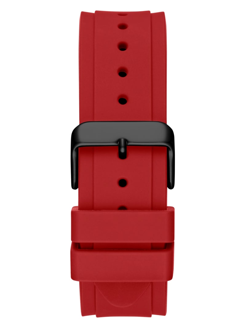 Guess Red and Multifunctioneel Horloge Heren Rood | 1645-BHWXU