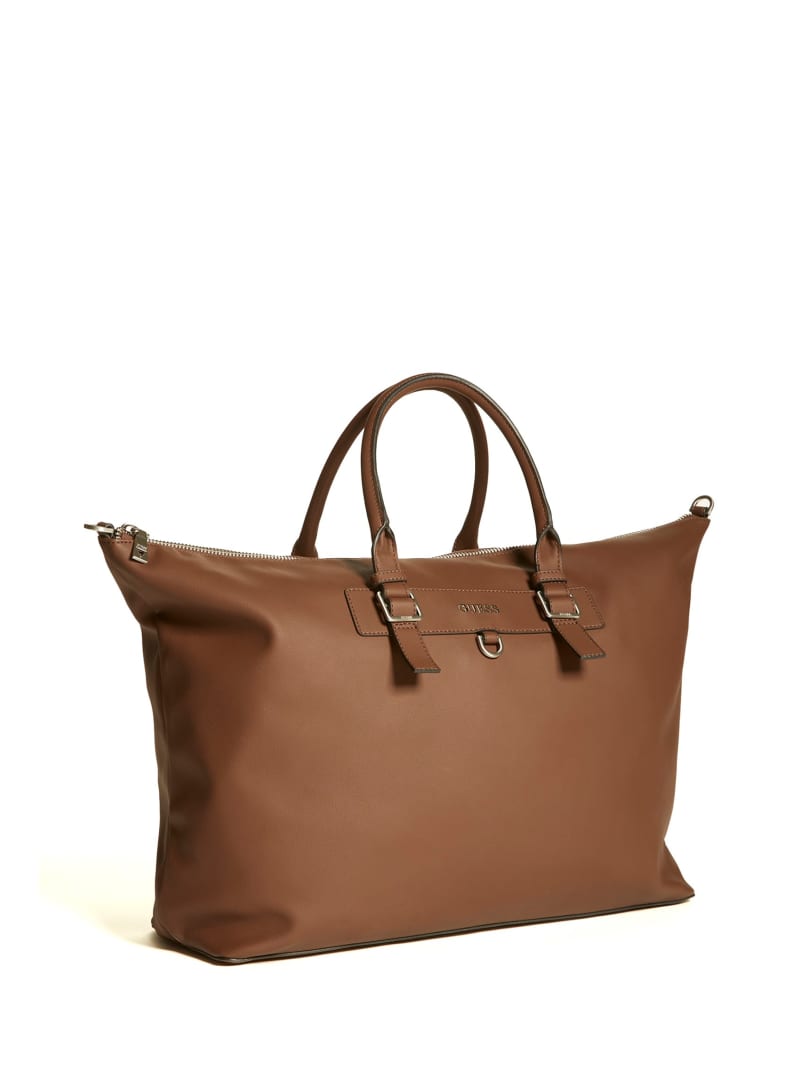 Guess Riviera Duffle Tassen Heren Bruin | 9783-EJUTB