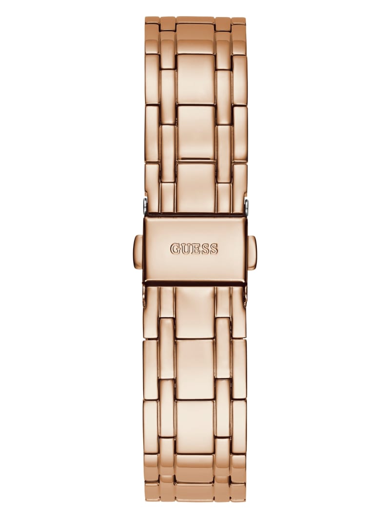 Guess Rose Gold-Tone Analog Horloge Dames Koper | 6735-YSKEG