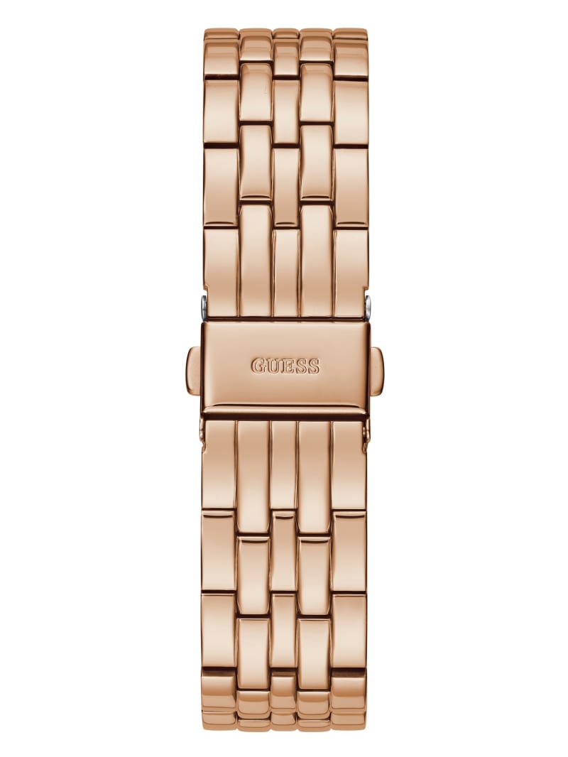 Guess Rose Gold-Tone Rhinestone Analog Horloge Dames Koper | 1657-YMQUF