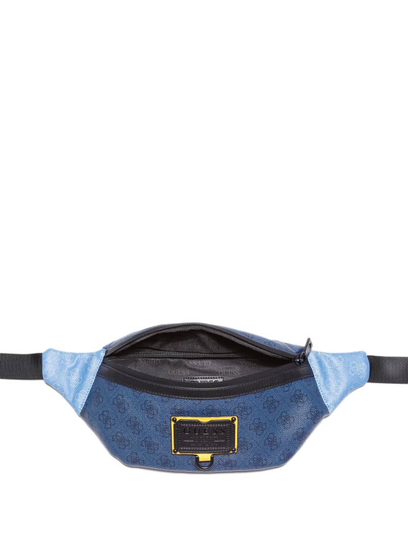 Guess Salameda Fanny Pack Tassen Heren Blauw | 3970-TGPJQ