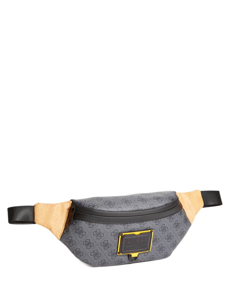 Guess Salameda Fanny Pack Tassen Heren Zwart | 5097-QZBGU