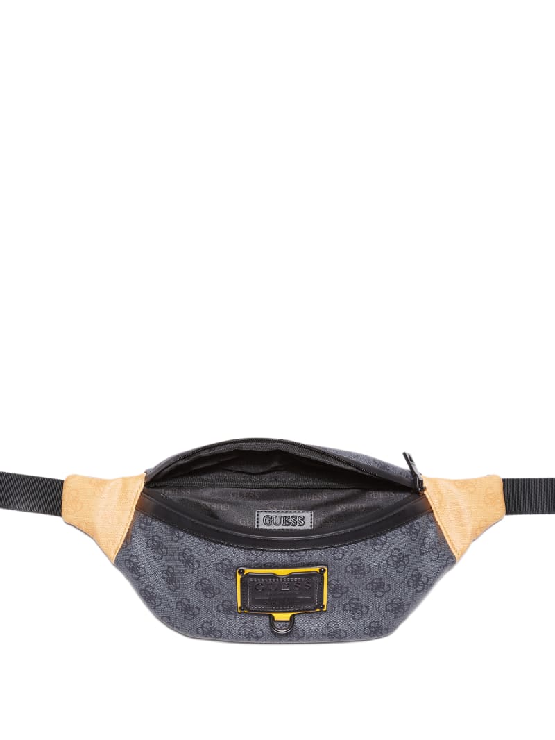 Guess Salameda Fanny Pack Tassen Heren Zwart | 5097-QZBGU