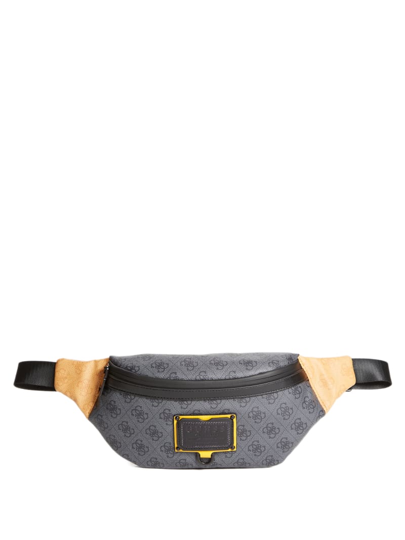 Guess Salameda Fanny Pack Tassen Heren Zwart | 5097-QZBGU