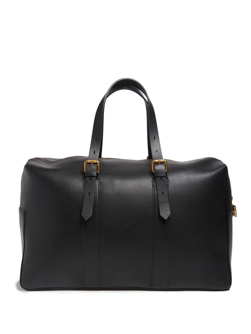 Guess Scala Smart Duffle Portefeuille Dames Zwart | 8492-VLZOH