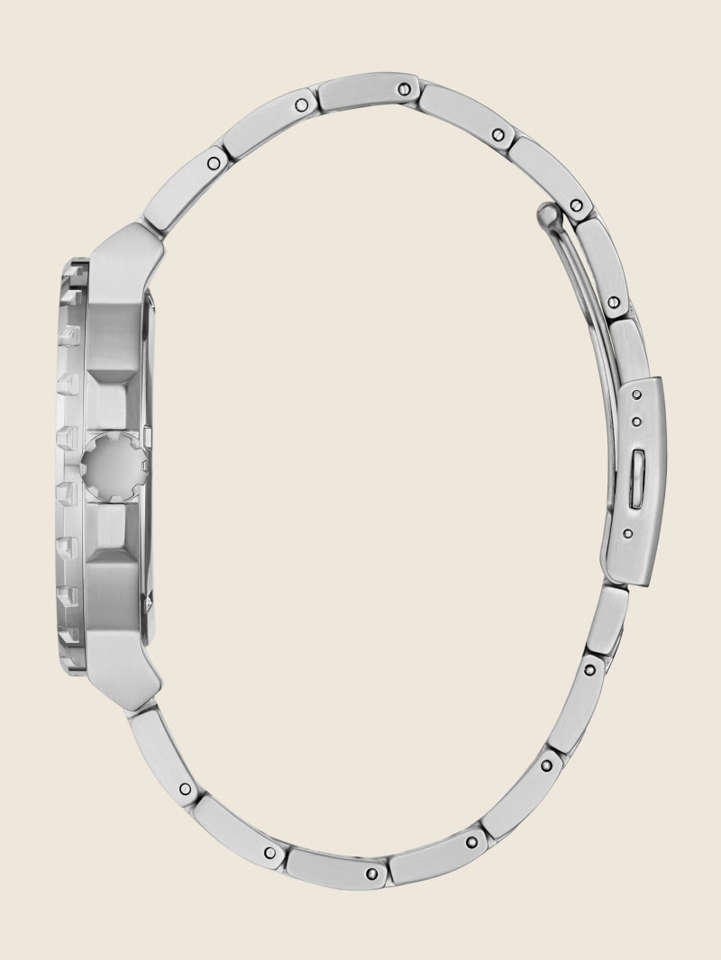 Guess Silver-Tone Analog Horloge Heren Gekleurd | 1584-MBCVS