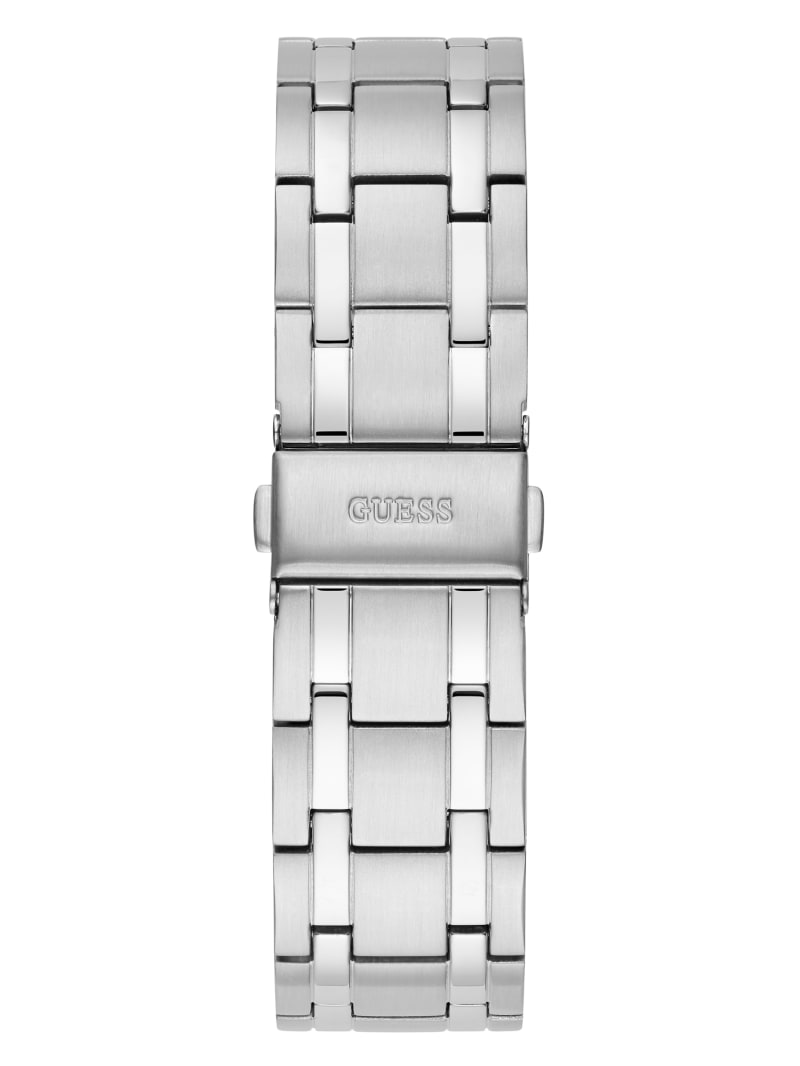 Guess Silver-Tone and Analog Horloge Heren Gekleurd | 1654-BUCRI