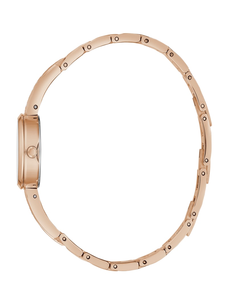 Guess Sofia Rose Gold-Tone Horloge Dames Paars | 2983-LNAWX