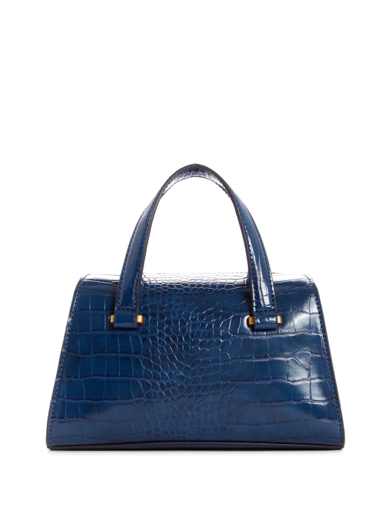 Guess Stephi Croc Boekentassen Dames Blauw | 5612-WSGIR