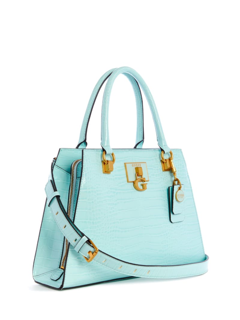 Guess Stephi Girlfriend Boekentassen Dames Turquoise | 1596-KFQWM