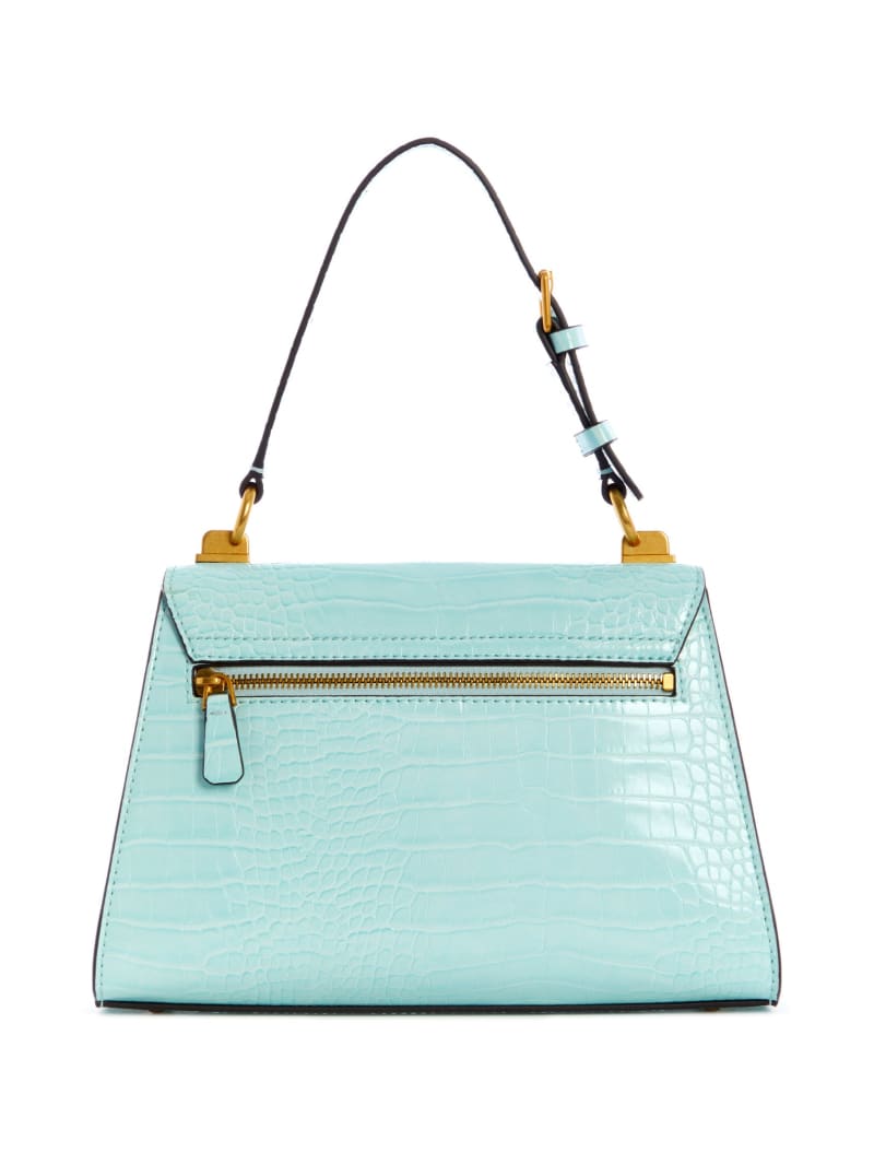 Guess Stephi-Handle Boekentassen Dames Turquoise | 2370-YNWJA