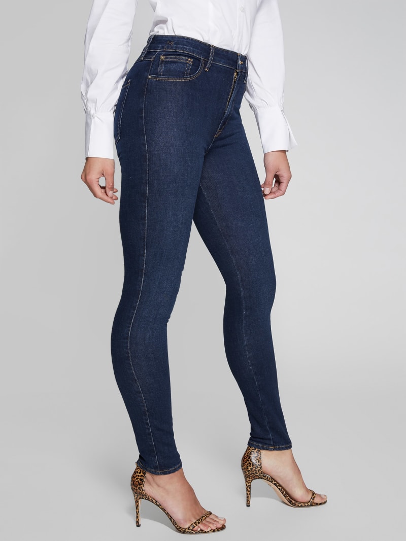 Guess Stiletto 97 Skinny Jean Broek Dames Blauw | 0238-OHUAL