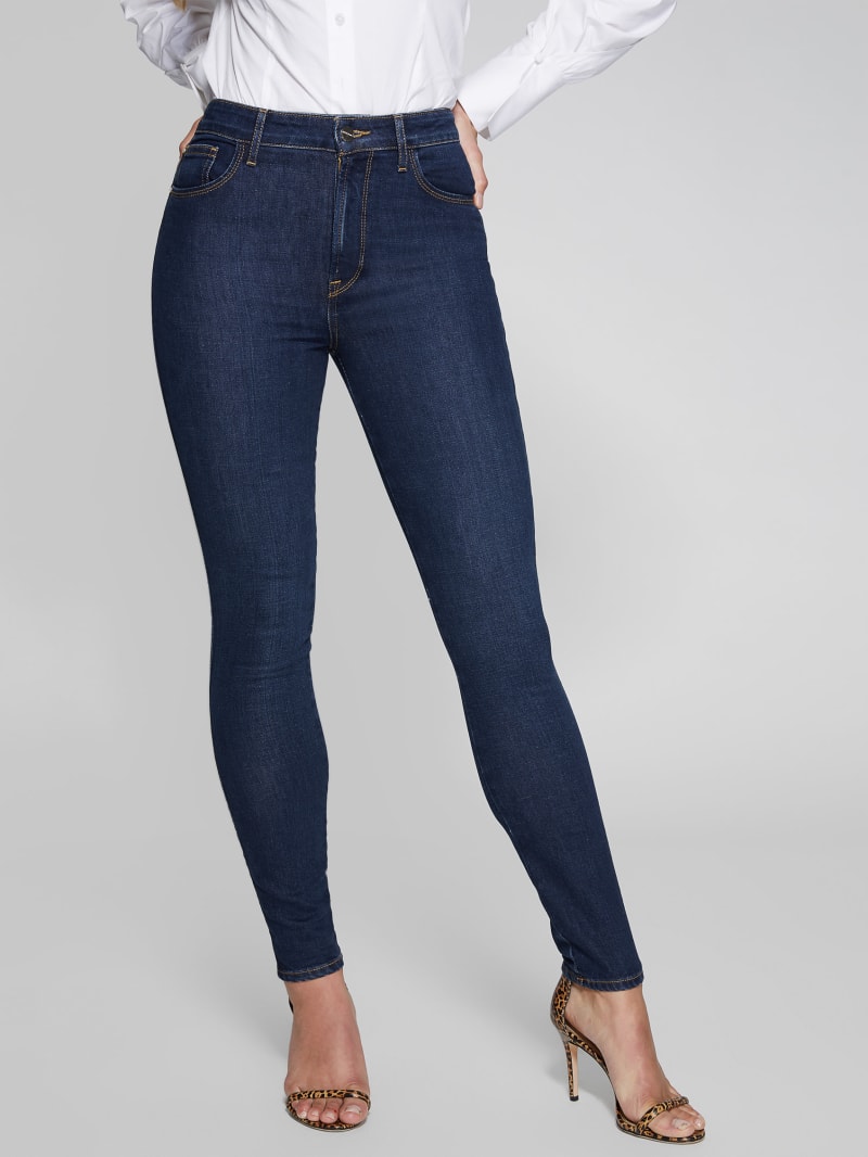 Guess Stiletto 97 Skinny Jean Broek Dames Blauw | 0238-OHUAL