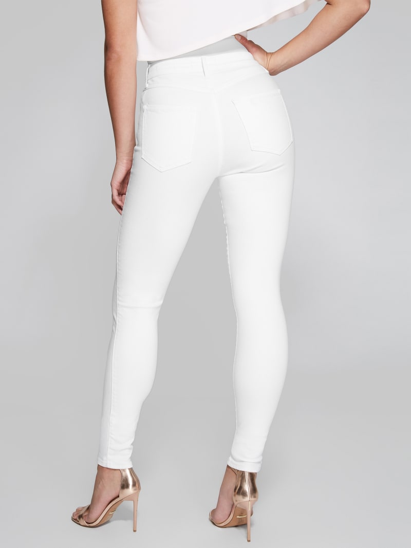 Guess Stiletto No. 97 Skinny Broek Dames Wit | 9452-AUWFM