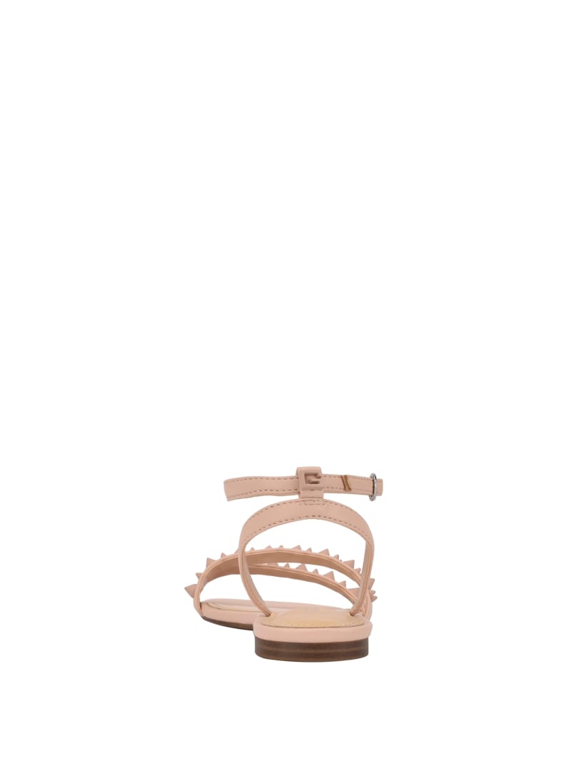 Guess Teagin Studded Sandalen Dames Lichtroze | 0763-ZOBGY