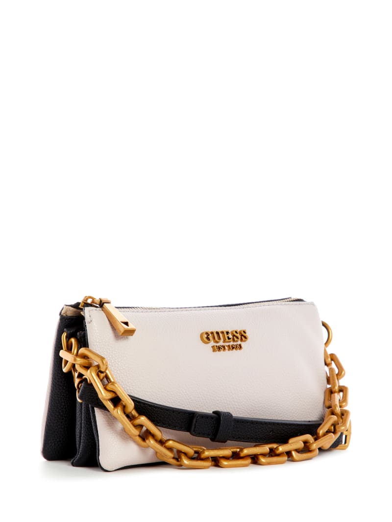 Guess Turin Triple Compartment Crossbodytassen Dames Room Wit | 1458-RSEVF