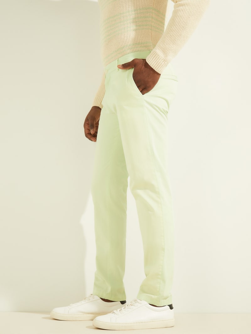 Guess Urban Chino Broek Heren Mintgroen | 7896-REPMS