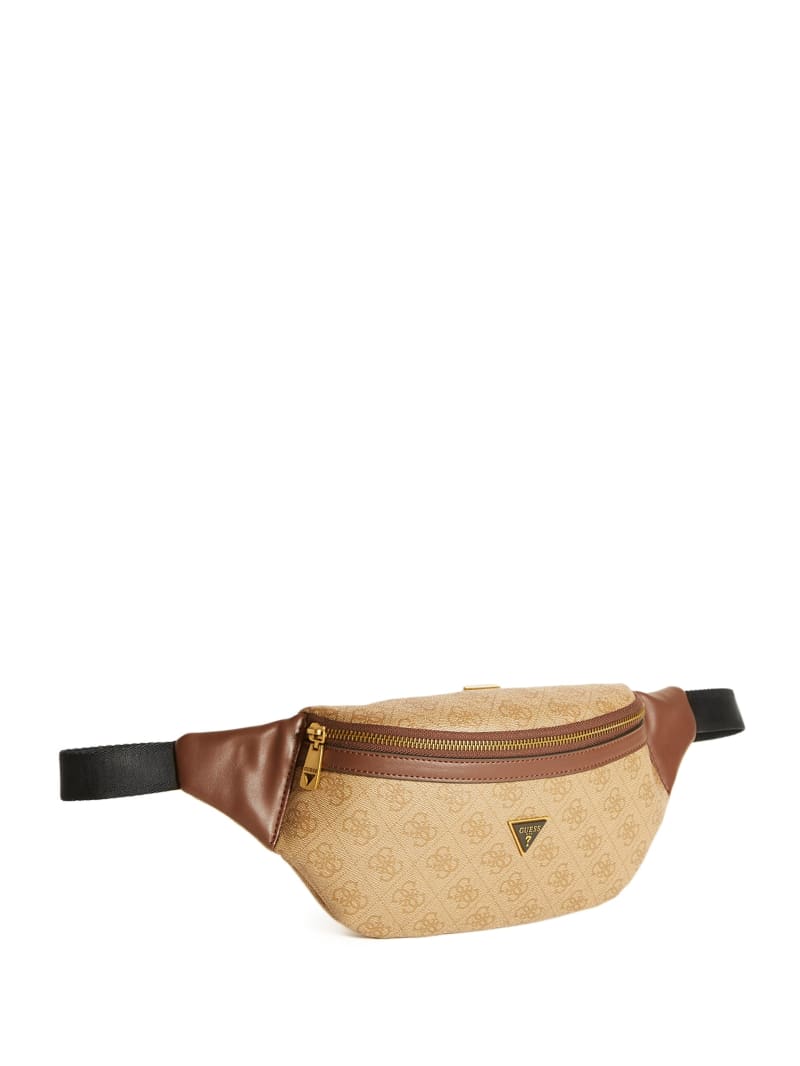 Guess Vezzola Belt Portefeuille Dames Bruin | 4953-OMWQL