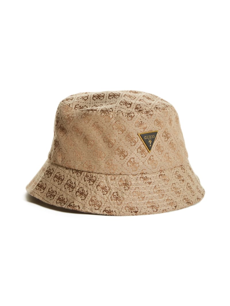 Guess Vezzola Logo Bucket Hoeden Heren Beige | 0793-JZESP