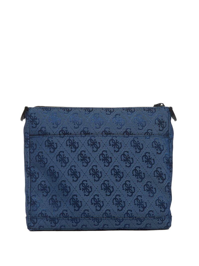 Guess Vezzola Nylon Portefeuille Dames Donkerblauw | 8301-YMDKW