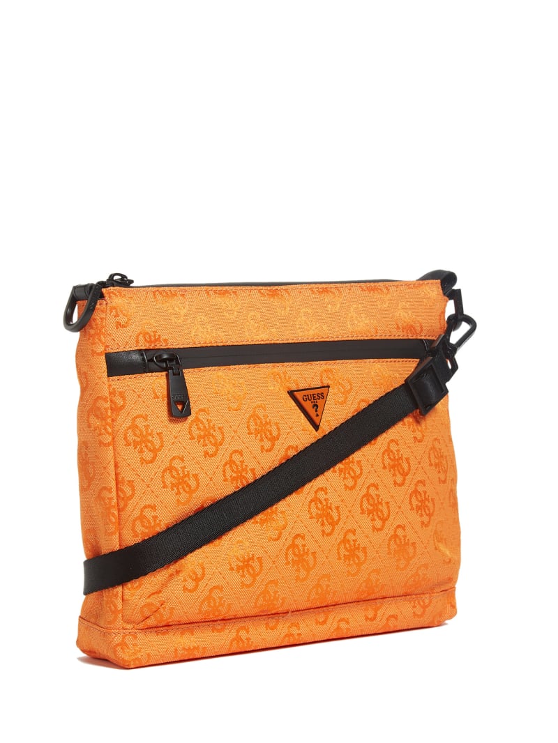 Guess Vezzola Nylon Portefeuille Dames Oranje | 0598-MAKJY