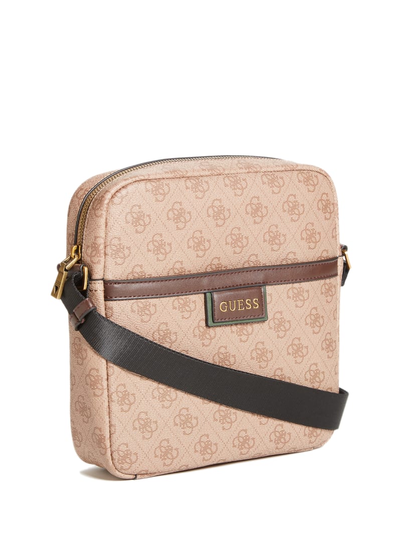 Guess Vezzola Platte Crossbodytassen Dames Bruin | 5064-QZMFG