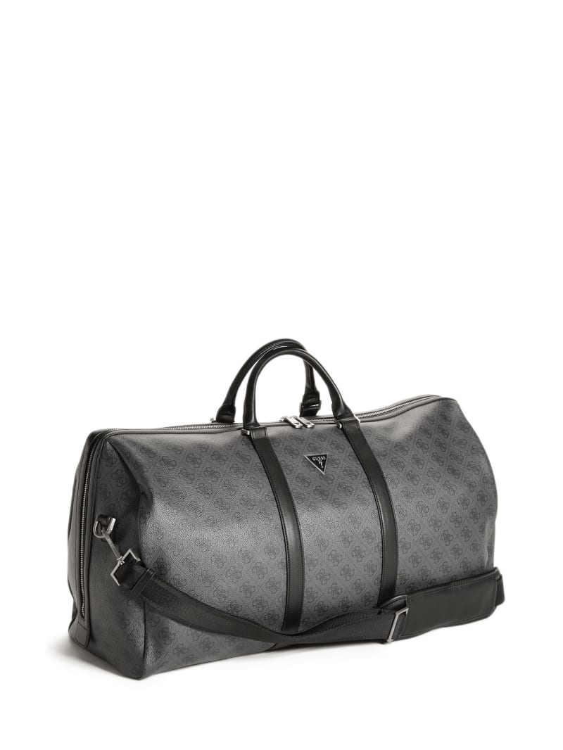 Guess Vezzola Smart Weekender Duffle Tassen Heren Zwart | 4528-LQOWK