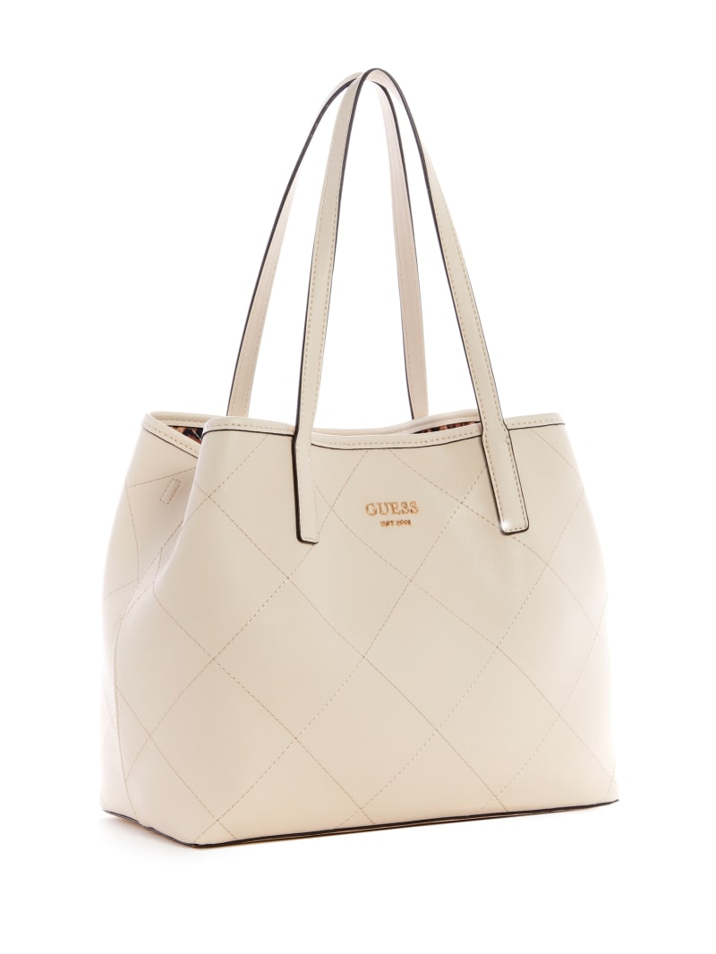 Guess Vikki Quilted Tote Tassen Dames Grijs | 6584-TDWUI