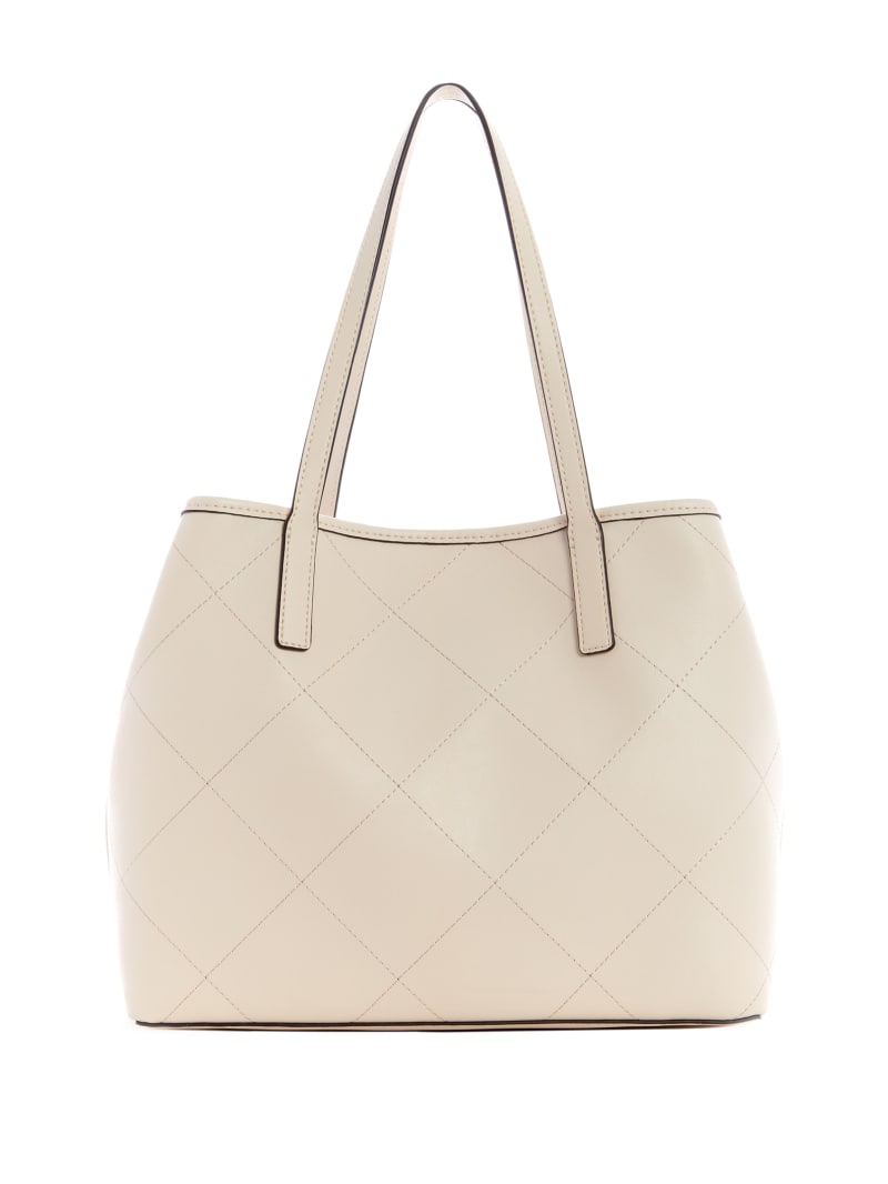 Guess Vikki Quilted Tote Tassen Dames Grijs | 6584-TDWUI