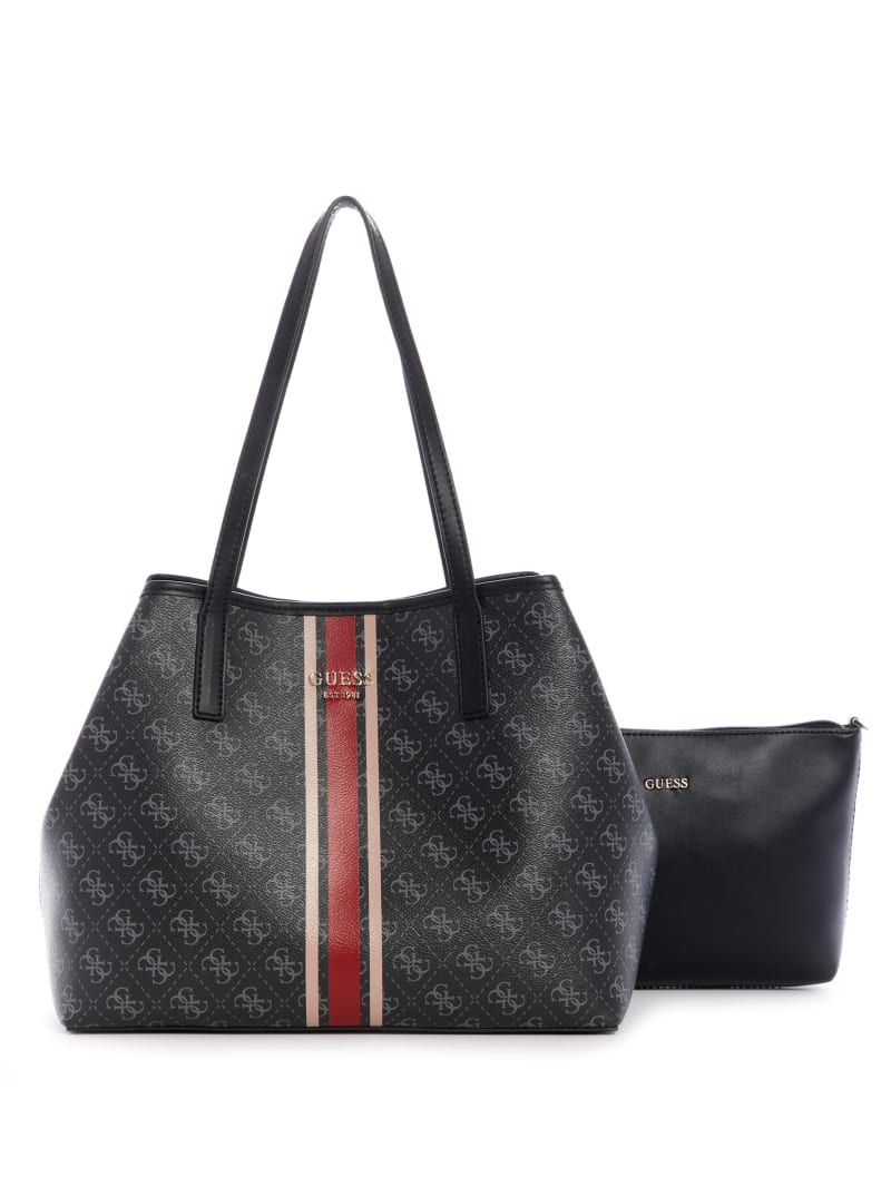 Guess Vikky Set Tote Tassen Dames Zwart | 3910-AWQGY