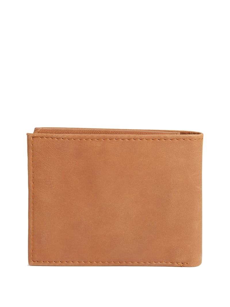 Guess West Passport Case Tassen Heren Bruin | 5731-BIPVX