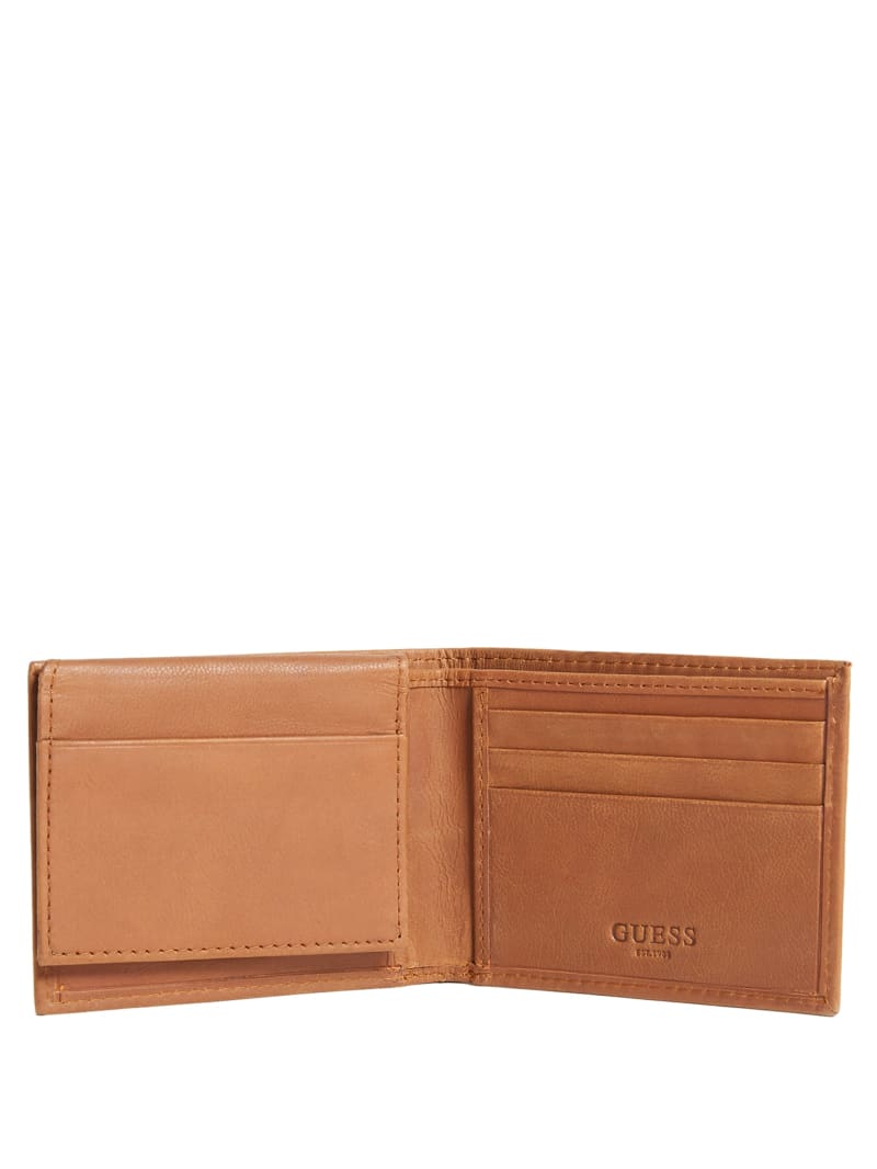 Guess West Passport Case Tassen Heren Bruin | 5731-BIPVX