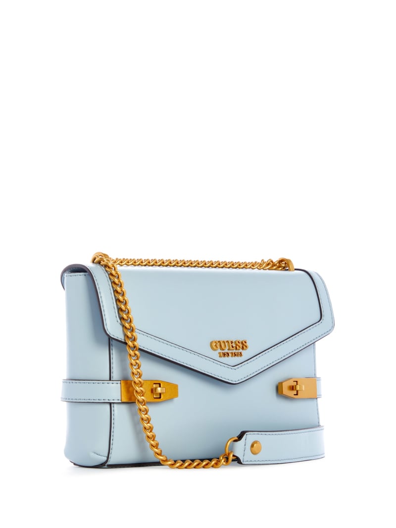 Guess Zadie Convertible Crossbodytassen Dames Blauw | 0837-MOJUR