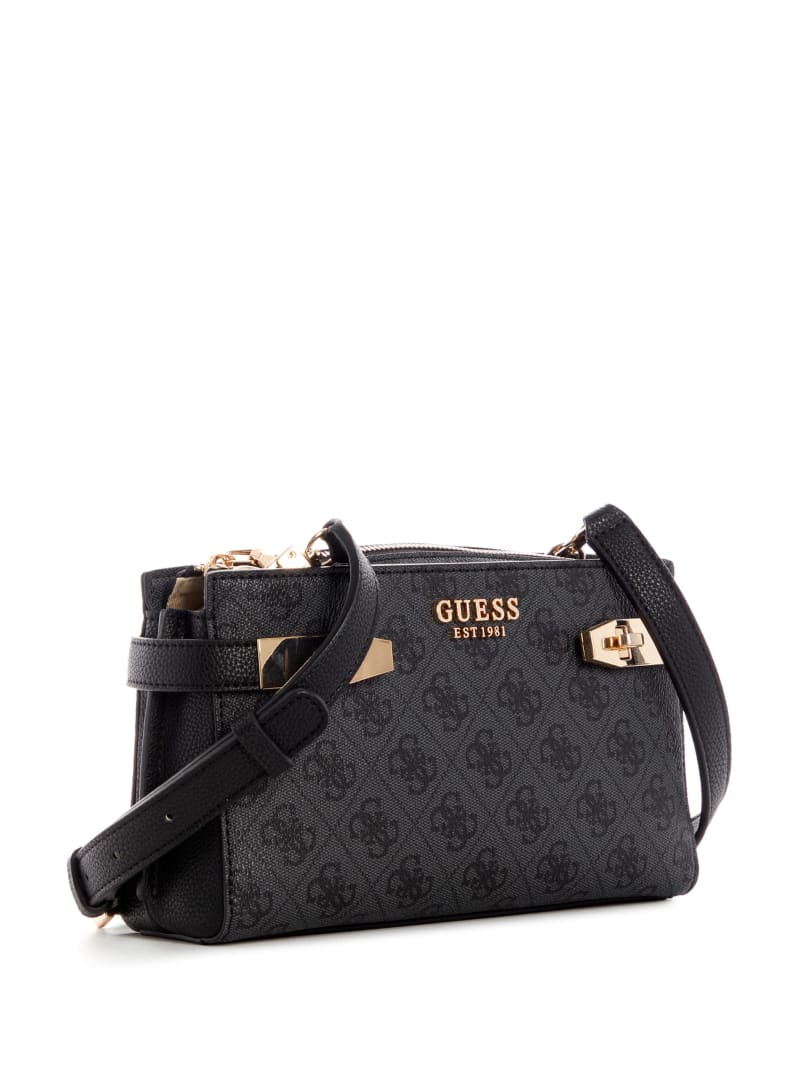 Guess Zadie Logo Elite Crossbodytassen Dames Zwart | 0817-MGLRN